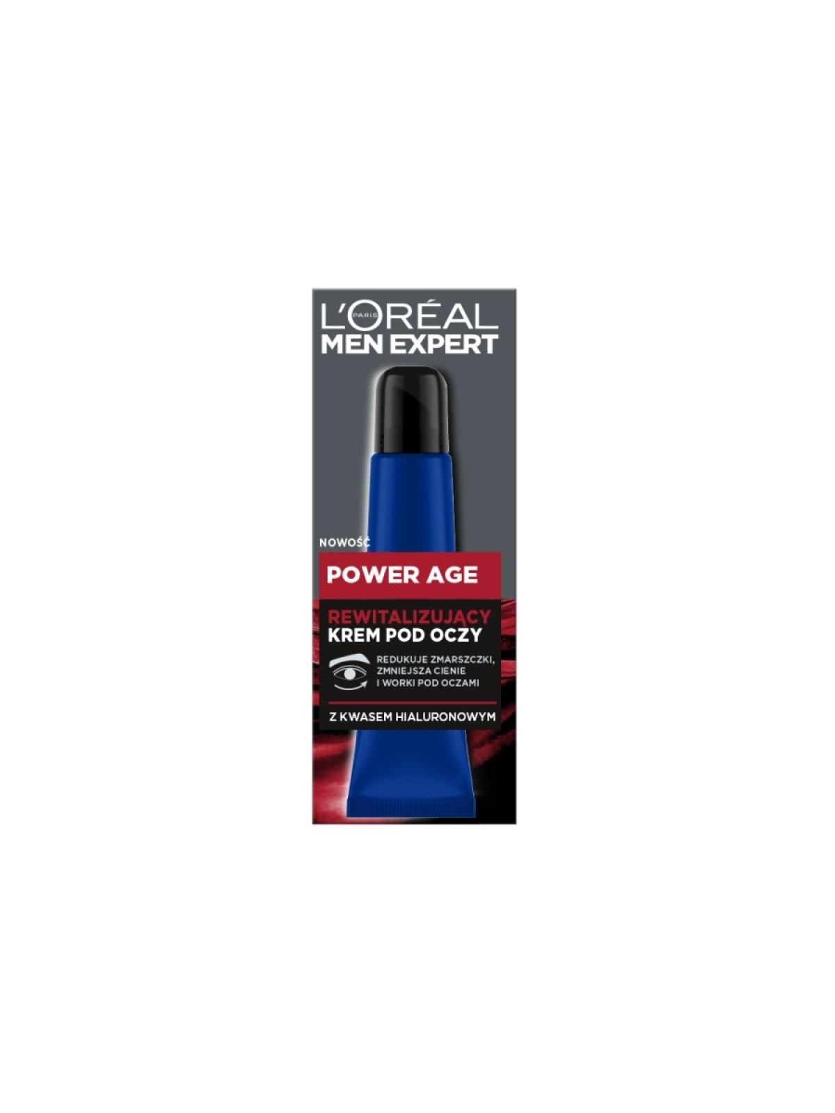 LOREAL Men Power Age crema contorno occhi 15ml