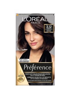 Tintura per capelli Recital Preference 312 Castano scuro intenso freddo