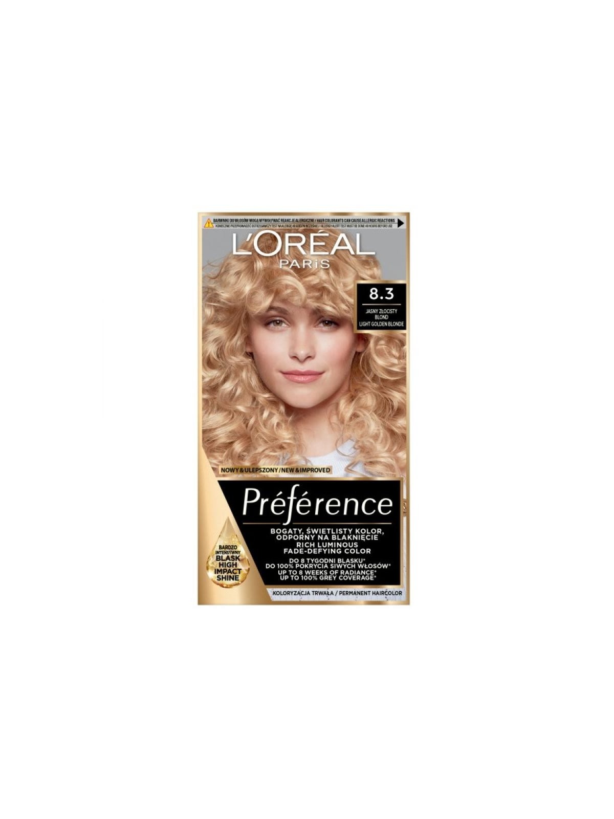 LOREAL Hair Dye Recital Preference X 83 Cannes