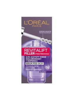 LOREAL Revitalift Filler Eye Serum riducendo rughe e occhiaie 20ml