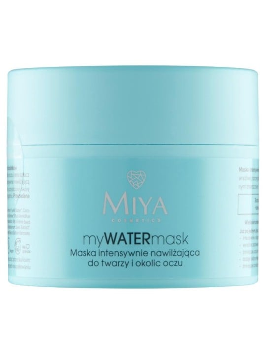 MIYA MyWATERmask Maschera idratante intensiva per viso e contorno occhi 50ml