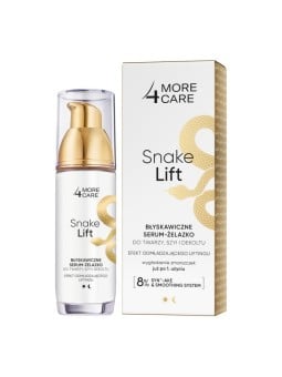 MORE4CARE Snake Lift sieroferro istantaneo per viso collo e dcollet 35ml
