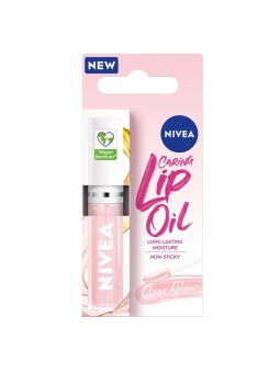 NIVEA Caring Lip Oil Clear Glow 55 ml