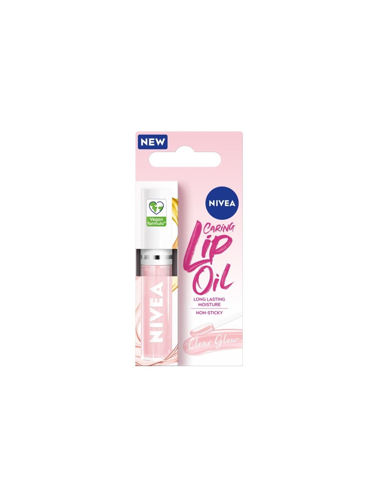 NIVEA Caring Lip Oil Clear Glow 55 ml