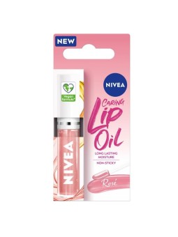NIVEA Caring Lip Oil Rosa 55 ml