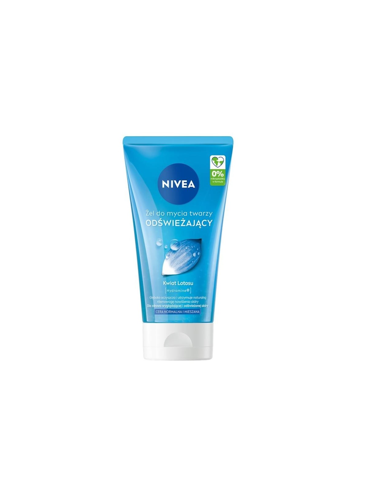 NIVEA Gel detergente viso per pelli normali e miste 150ml