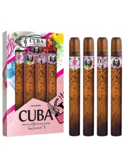 Cuba Quad I Set regalo da donna 140ml