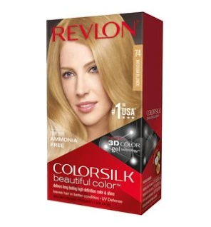 Revlon Mass Market Set di Colorazione Revlon Professional Colorsilk Beautiful Color Drkov sada 74 Media Bionda donna