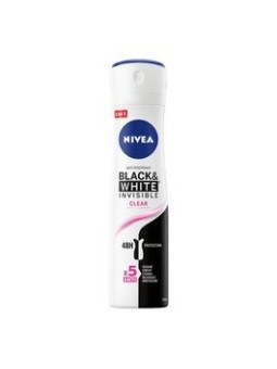 NIVEA Invisible BlackWhite spray antitraspirante 48H Clear 150ml