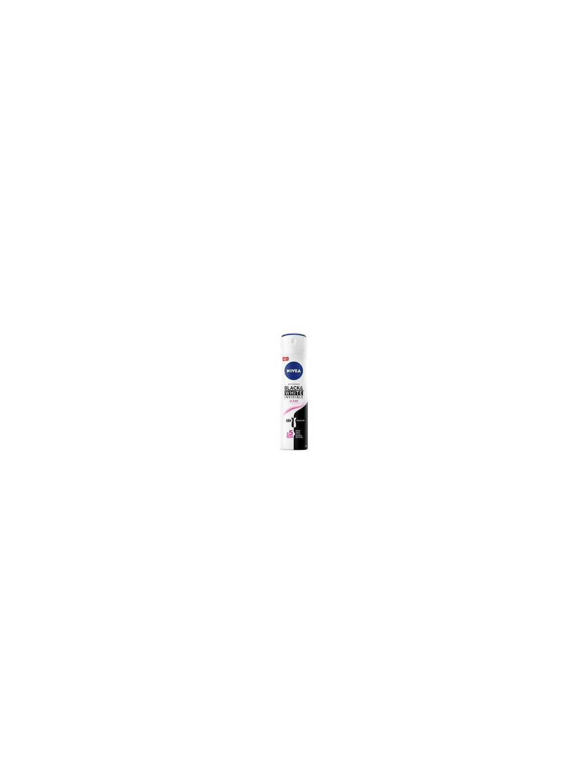NIVEA Invisible BlackWhite spray antitraspirante 48H Clear 150ml