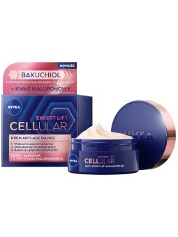 NIVEA Cellular Expert Lift Bakuchiol crema notte antietï¿½ï¿½ 50ml