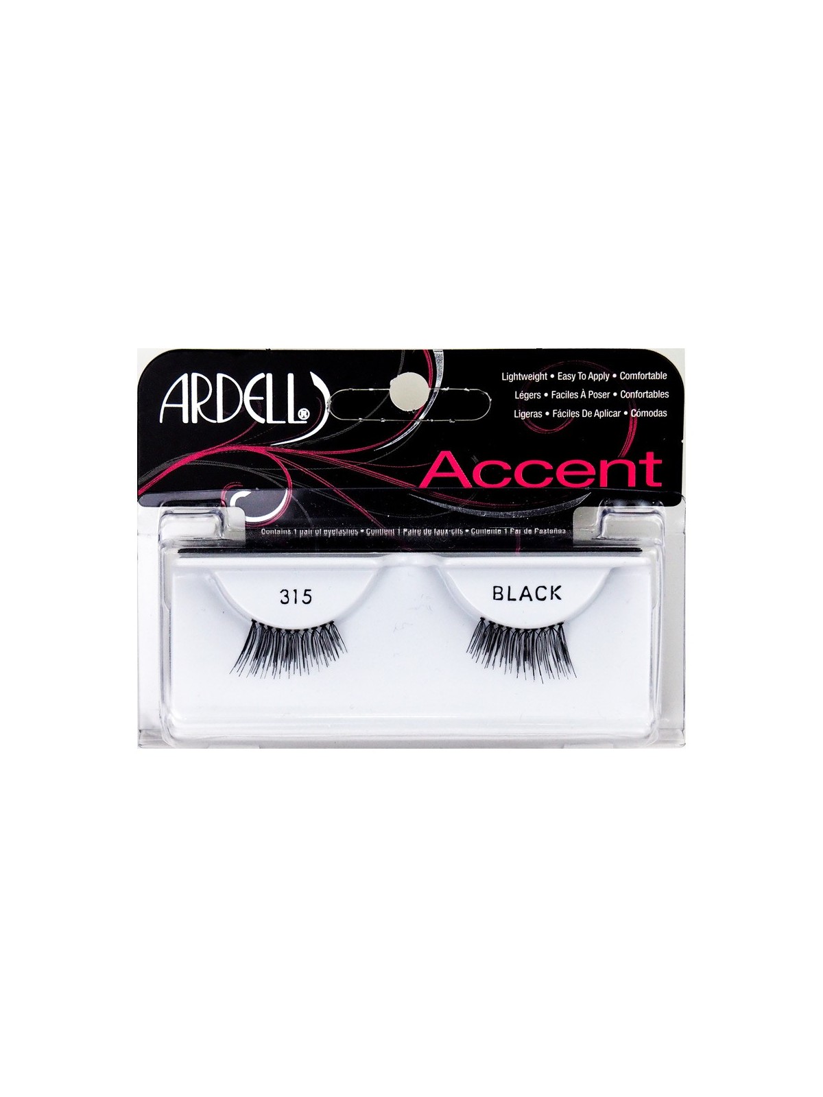 Ardell ACCENT ciglia finte 315nero 1 unit donna