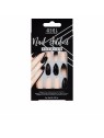 Ardell NAIL ADDICT borchie nere e sfumatura rosa