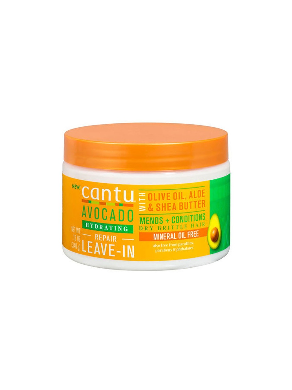 Cantu Avocado Idratante riparazione leavein 340 gr donna