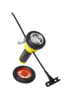 Jakks Pacific 1 Tyre + Ejector Street Shadow Jakks Pacific Fly Wheels Yellow For Boys