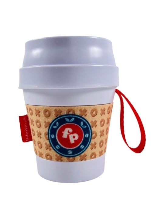 Fisher Price Coffee Cup Rattles With Teething Toy 2-In-1  Unisex 3+ months
