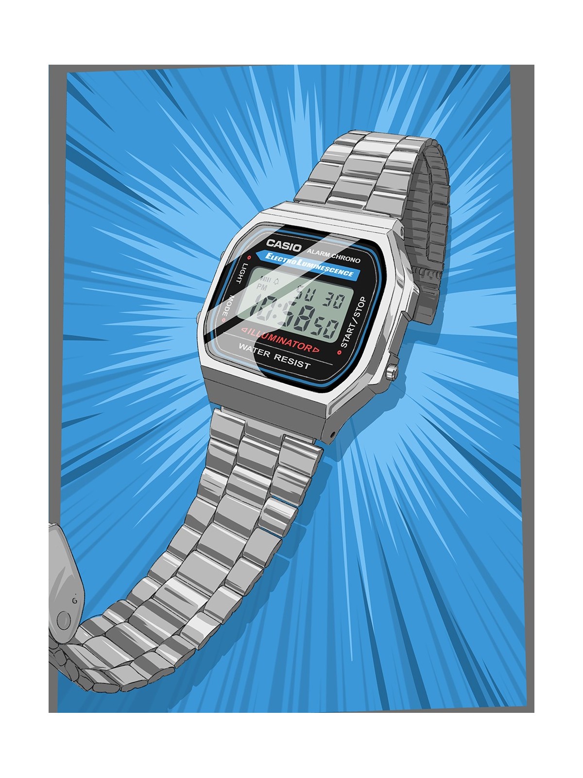 Casio Retro A168WA-1YES acquista 
