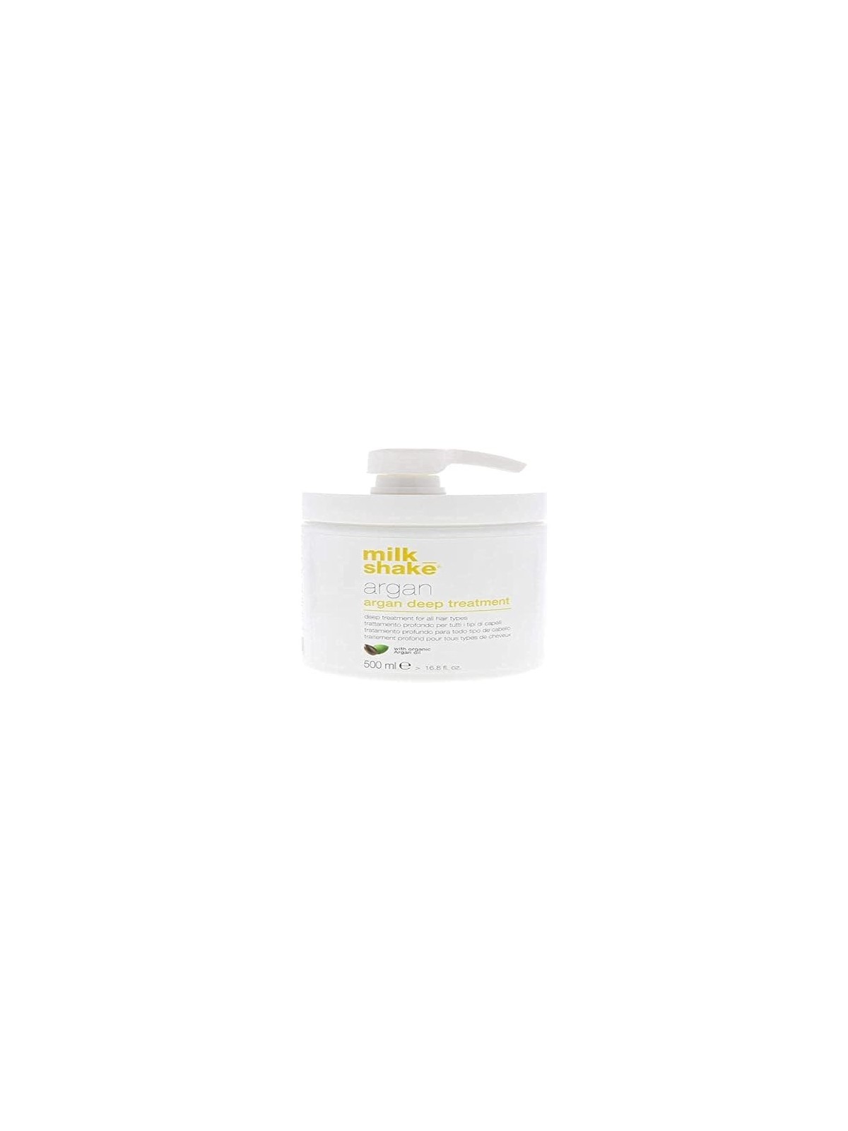 Milk Shake Argan Organic Olio di Argan Crema Trattamento Capelli Nutriente 500ml donna