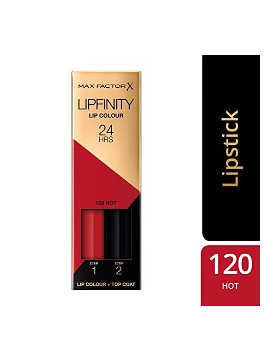 Max Factor Lipfinity Rossetto 120 Hot Donna