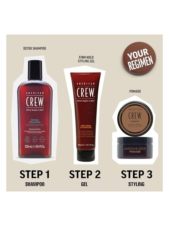 American Crew Spray per la cura dell'uomo 250ml uomo American Crew www.essenzetotalstyle.com 