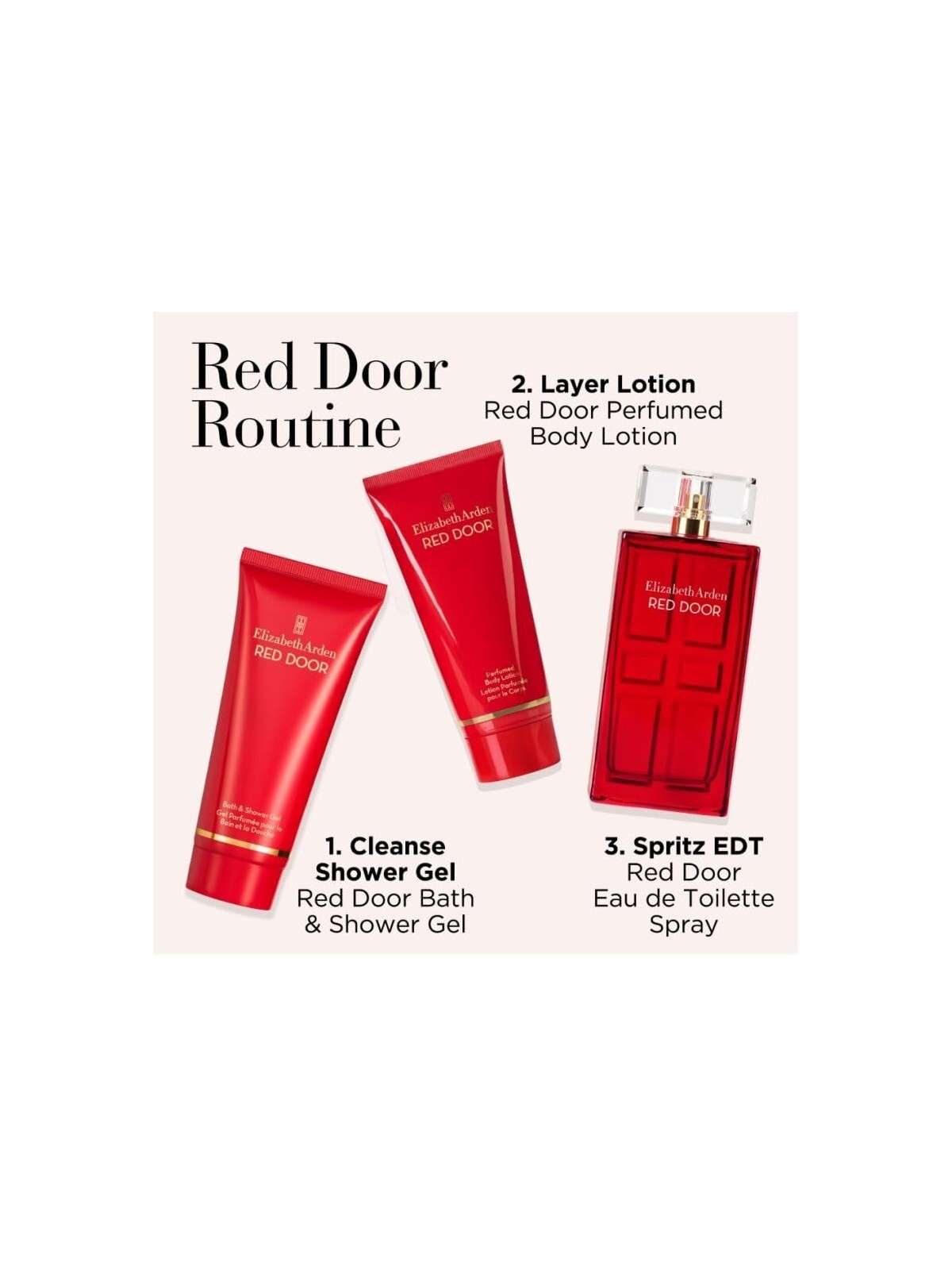 Elizabeth Arden Red Door eau de toilette Spray donna 100ml Elizabeth Arden www.essenzetotalstyle.com 
