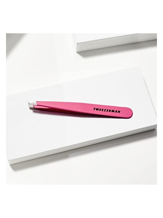 Tweezerman Pink Slant Tweezers for Women