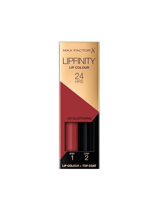 Rossetto Max Factor Lipfinity a Lunga Durata 24HRS 102 Glistening
