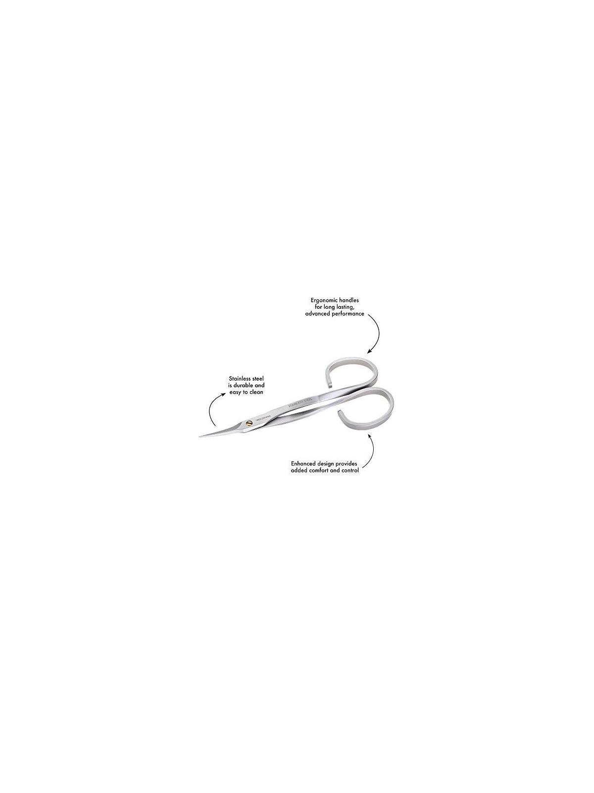 Stainless Cuticle Scissors - Scissors Cuticle and cuticles