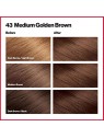 Revlon Professional Colorsilk Set Colori Belli Drkov sada 43 Medium Golden Brown donna