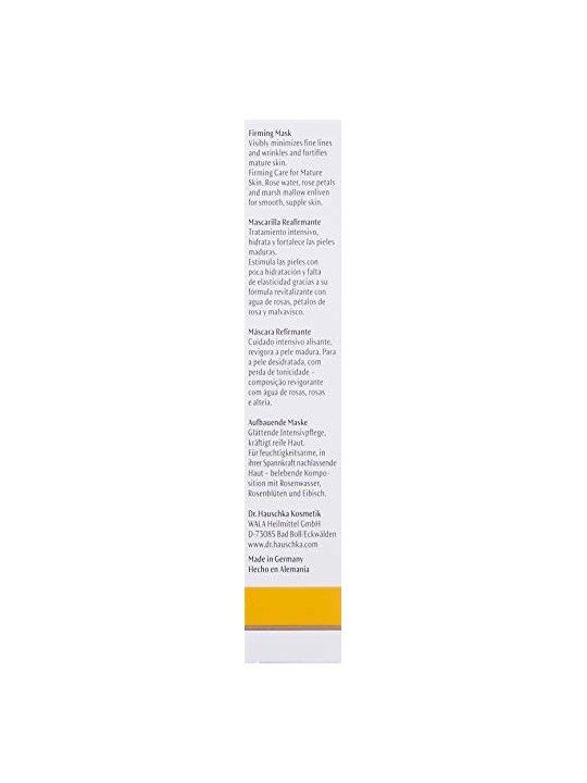 Maschera Rassodante Dr. Hauschka 30ml unisex