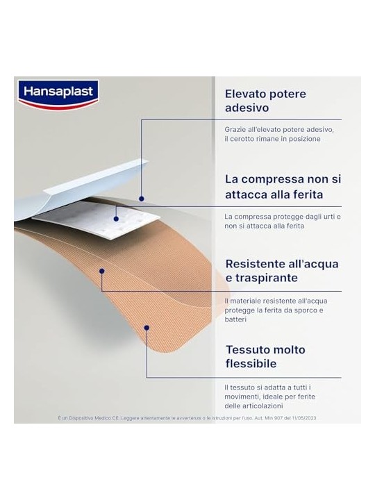 Hansaplast Elastic 20 Bendaggi Elastici Unisex