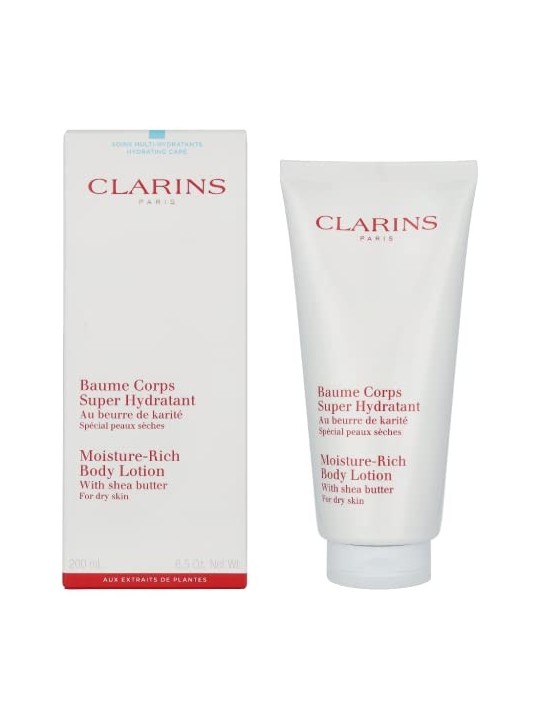 Clarins Lozione corpo super idratante Moisture-Rich Body Lotion 200ml donna Clarins www.essenzetotalstyle.com 