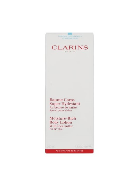 Clarins Lozione corpo super idratante Moisture-Rich Body Lotion 200ml donna Clarins www.essenzetotalstyle.com 