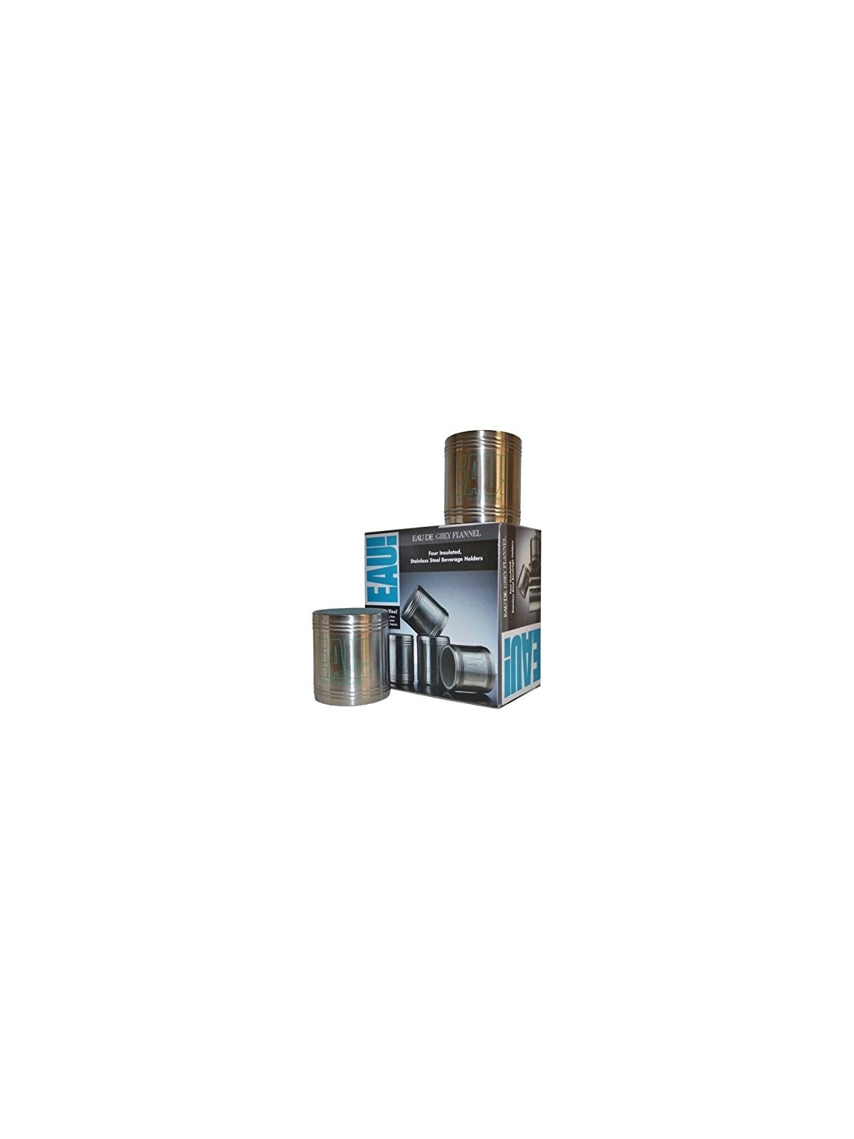 Geoffrey Beene Eau de Grey Flannel Portabicchieri Grigio x4