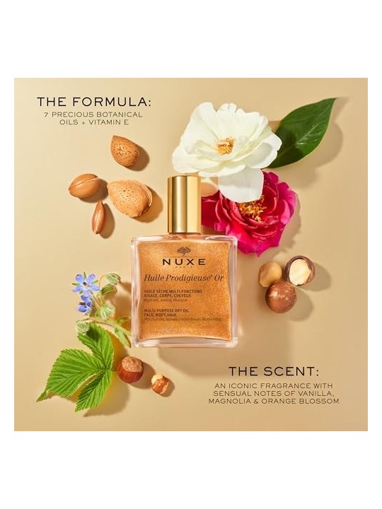 Nuxe Huile Prodigieuse Or donna 50ml Dry Oil