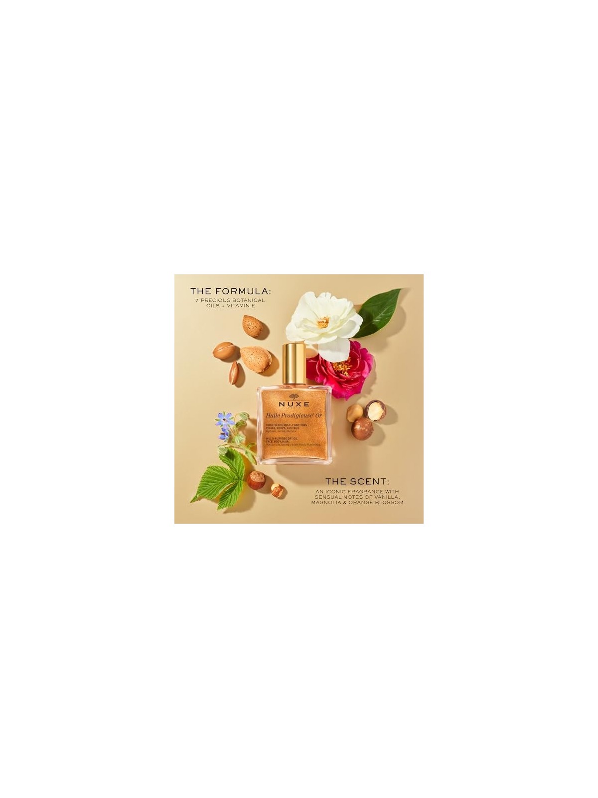 Nuxe Huile Prodigieuse Or donna 50ml Dry Oil