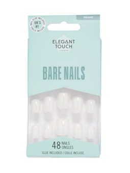 Unghie Elegant Touch TOTALLY BARE con colla quadrata001 48 unitï¿½ï¿½ donna