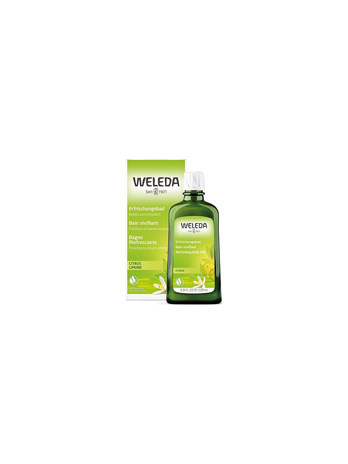 Bagno rinfrescante al limone Weleda 200ml