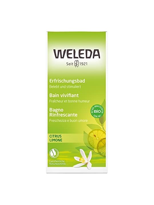 Bagno rinfrescante al limone Weleda 200ml