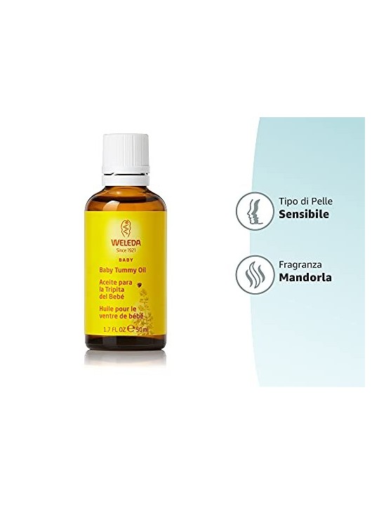 Olio per pancia neonati Weleda BEBï¿½ï¿½ 50ml