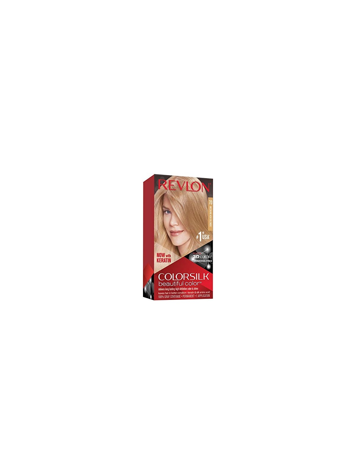 Tinta per capelli biondo cenere Revlon Professional Colorsilk 70