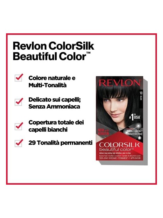 Tinta per capelli biondo cenere Revlon Professional Colorsilk 70