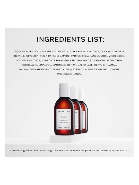 Shampoo per capelli normali Sachajuan