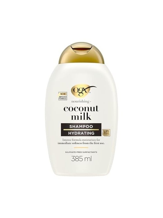 Shampoo al Latte di Cocco Ogx Senza Parabeni per Capelli Secchi