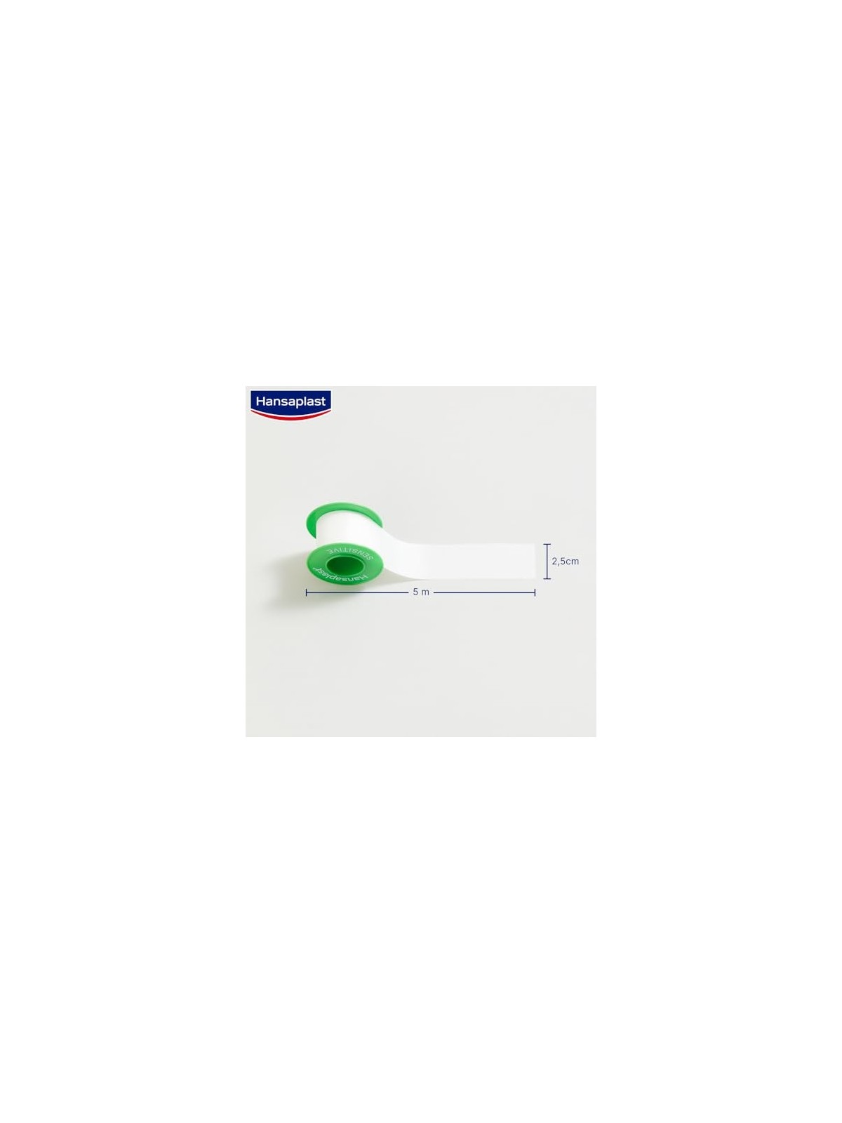 Hansaplast Benda Sensitiva 5mx25cm unisex