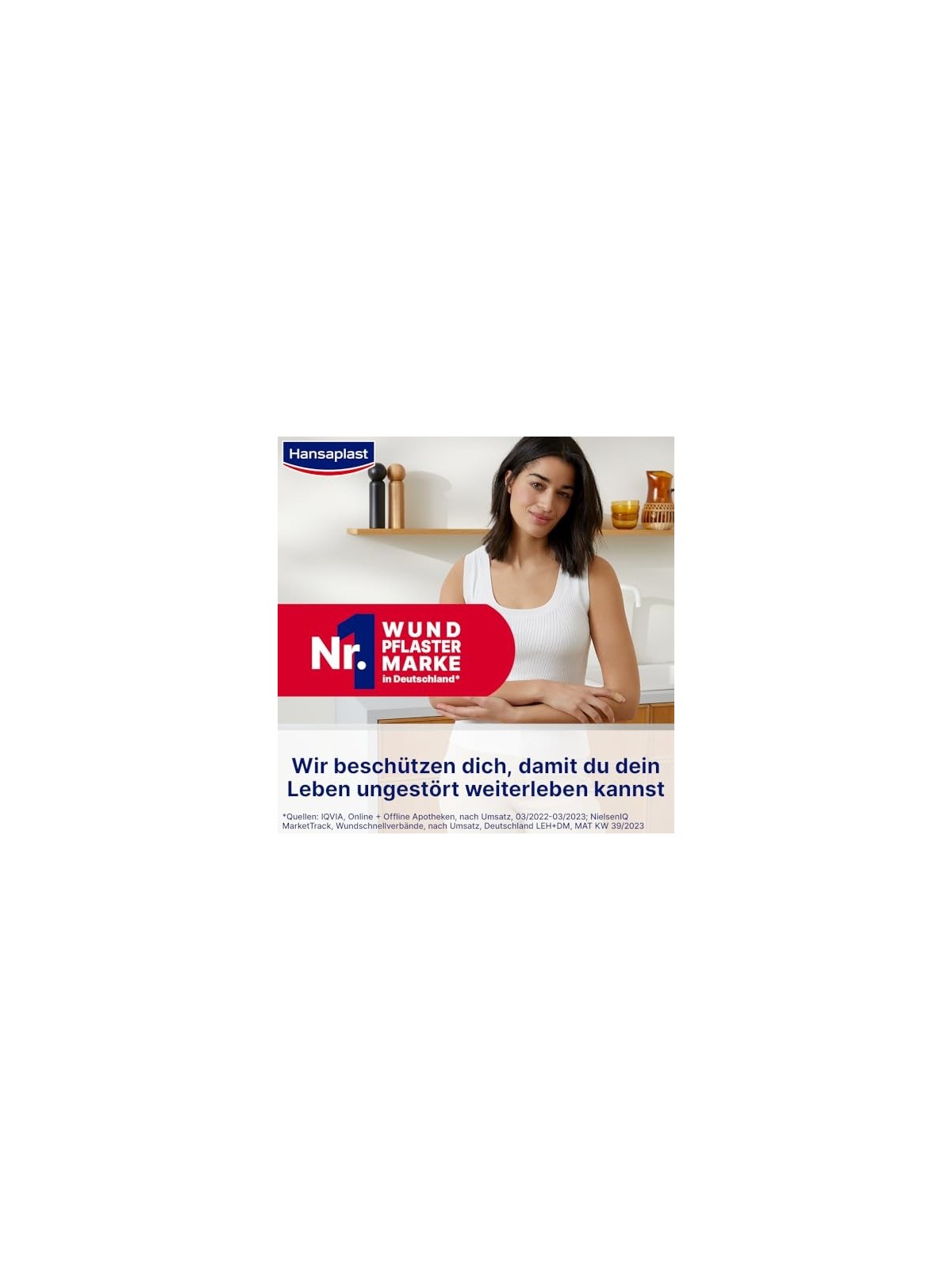 Hansaplast Benda Sensitiva 5mx25cm unisex