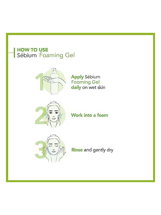 Bioderma Sebium Foaming Cleansing Gel 200ml