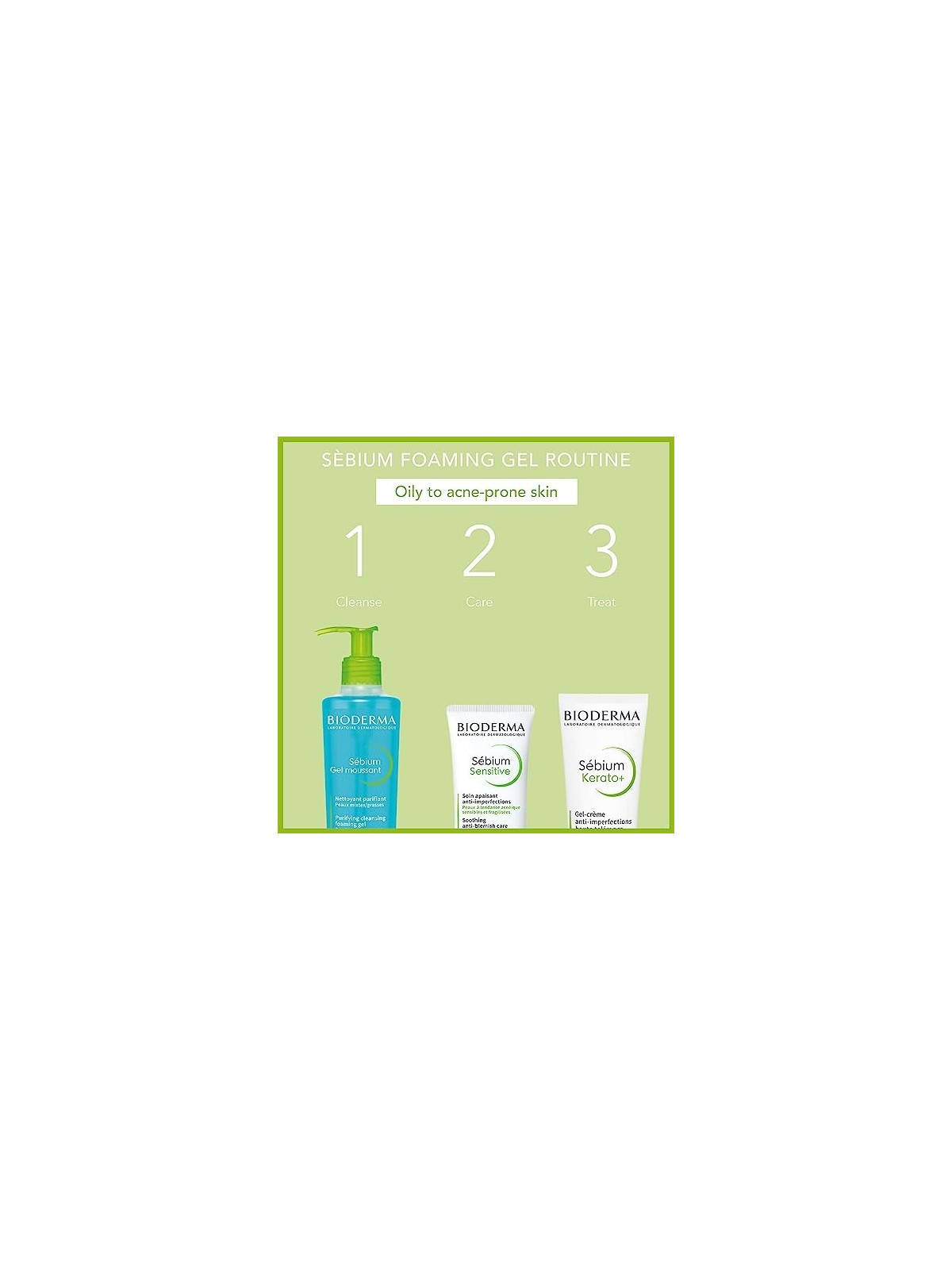 Bioderma Sebium Foaming Cleansing Gel 200ml