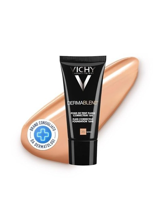 Vichy DERMABLEND SPF 20 correzione trucco 30 ml donna 35 Sand