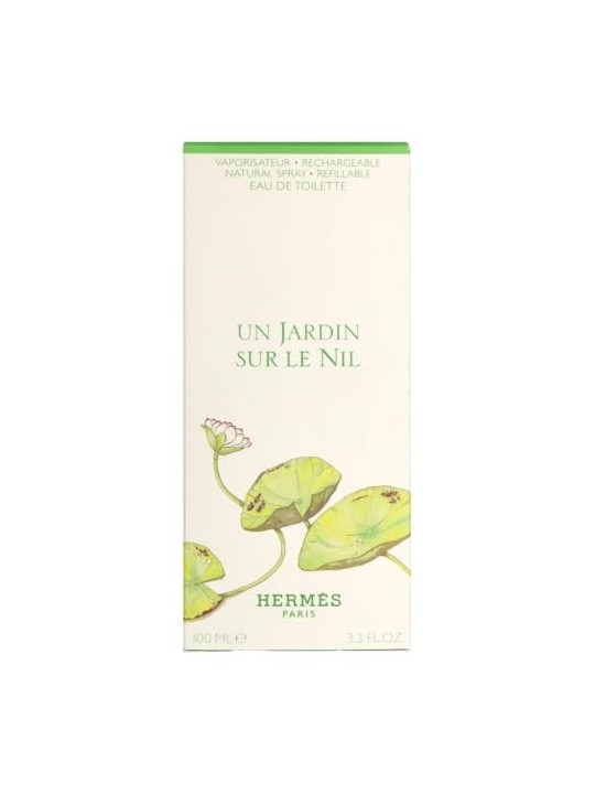 Hermes Un Jardin Sur Le Nil eau de toilette Spray unisex 100ml Refillable Hermes www.essenzetotalstyle.com 